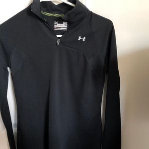Black under armour zip up
